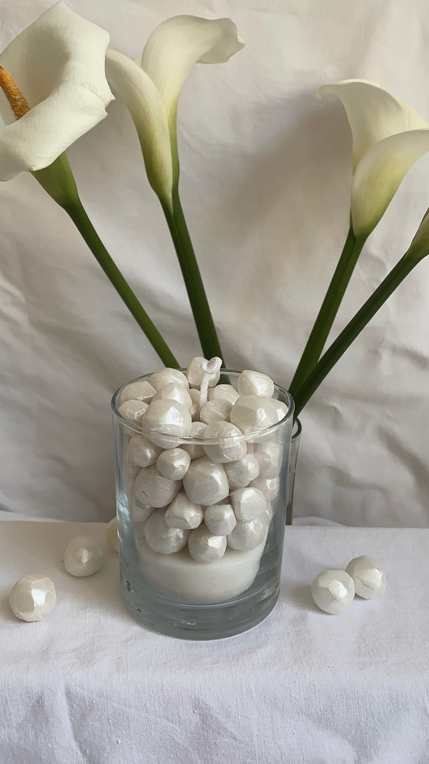 Pearl Candles - Faceted