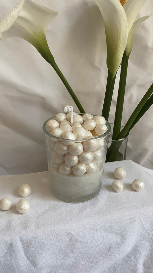 Pearl Candles - Round