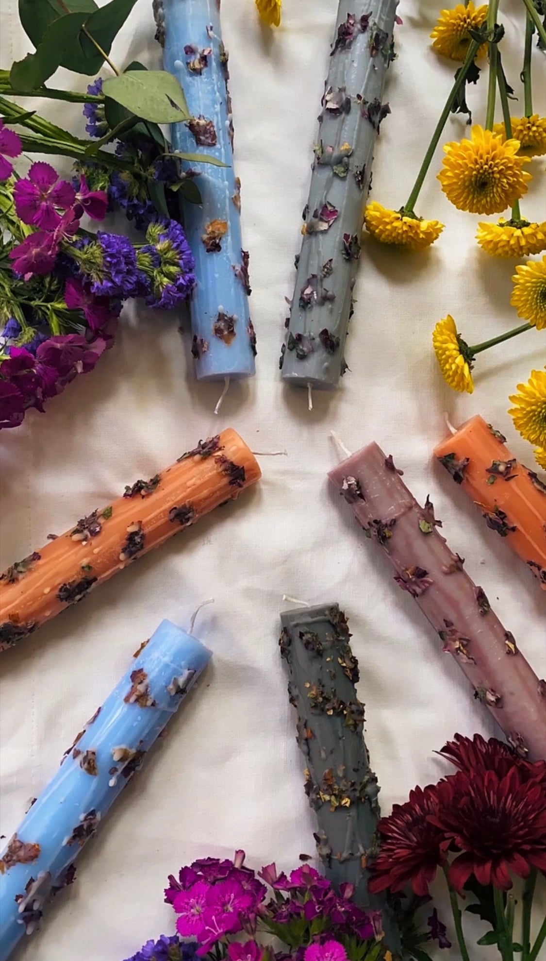 Green Botanical Taper