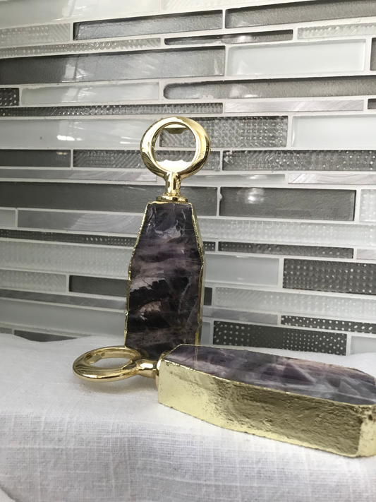 Crystal bottle opener